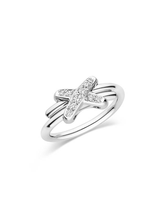 Jude Liang RingWhite Gold Diamond 081240 - CHAUMET - BALAAN 1