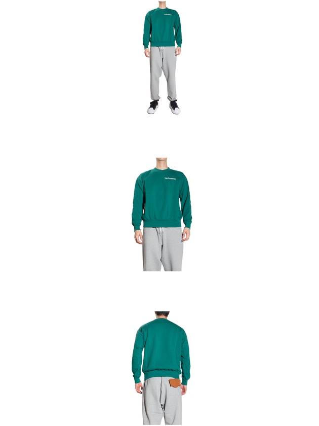 Aris Mini No Prablemo Sweatshirt FTAR20009 ALPINE GREEN - ARIES - BALAAN 3