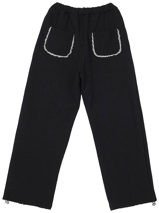 Race Training Track Pants Black - HIGH SCHOOL DISCO - BALAAN 4