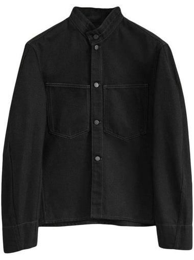 Curved Sleeve Jacket Black - LEMAIRE - BALAAN 1