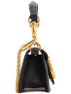 Gold Logo Micro Shoulder Bag Black - VALENTINO - BALAAN 4