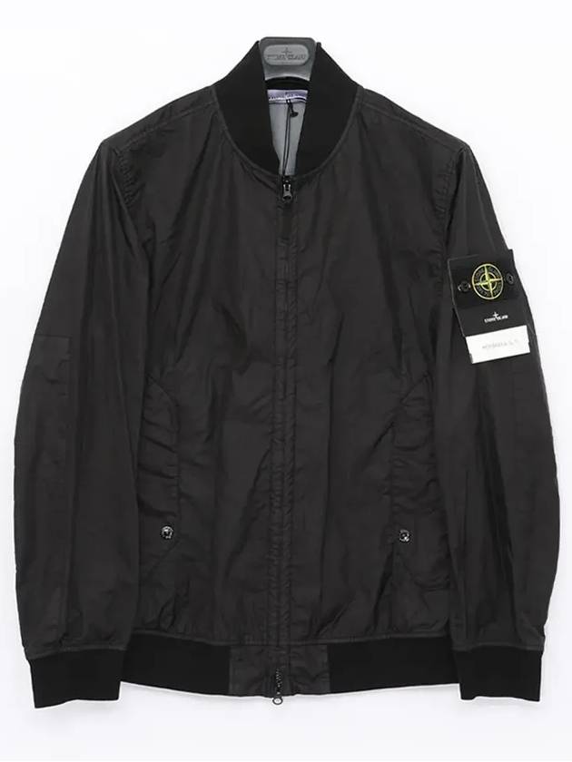 Membrana 3L TC Bomber Jacket Black - STONE ISLAND - BALAAN 3