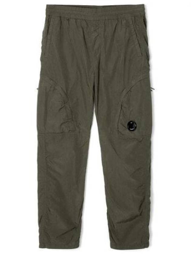 Chrome R Regular Zipper Cargo Straight Pants Green - CP COMPANY - BALAAN 2