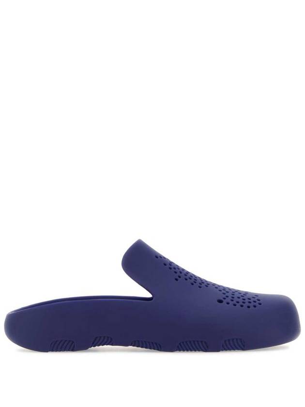 Stingray Perforated Slippers Blue - BURBERRY - BALAAN 2