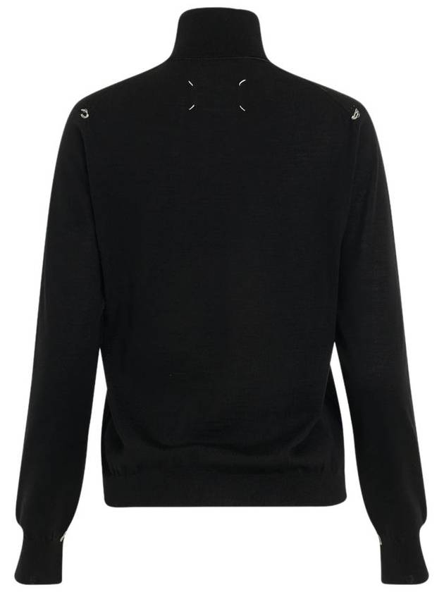 Women's Work In Progress Turtleneck Black - MAISON MARGIELA - BALAAN 3