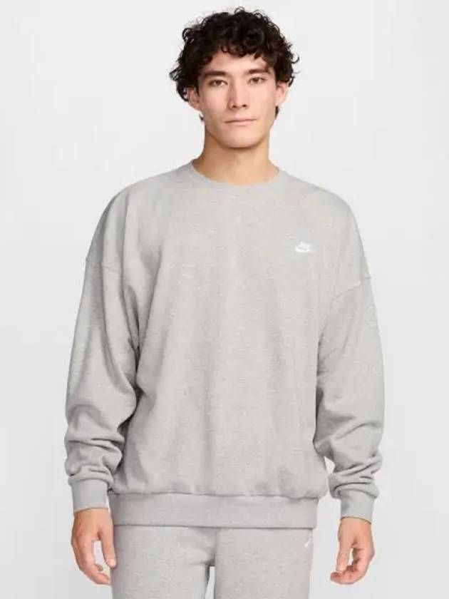 Man Club Fleece Oversized French Terry Crew 063 - NIKE - BALAAN 1