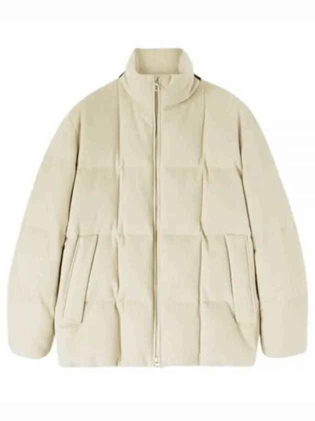 Tuul Bomber Cashmere Padded Milky White - LORO PIANA - BALAAN 2