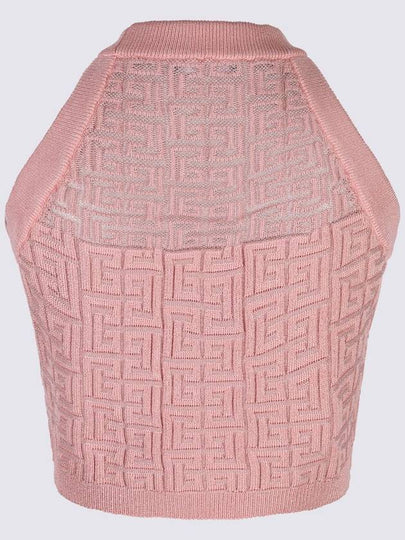 Balmain Pink Viscose Top - BALMAIN - BALAAN 2