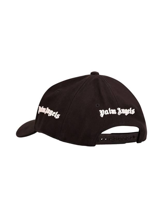 Classic Logo Ball Cap Black - PALM ANGELS - BALAAN 3