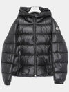 Biron short down jacket black - MONCLER - BALAAN 3