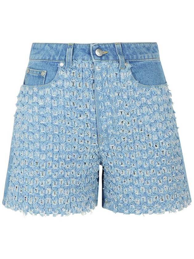 Stella McCartney Light Blue Denim Shorts - STELLA MCCARTNEY - BALAAN 1