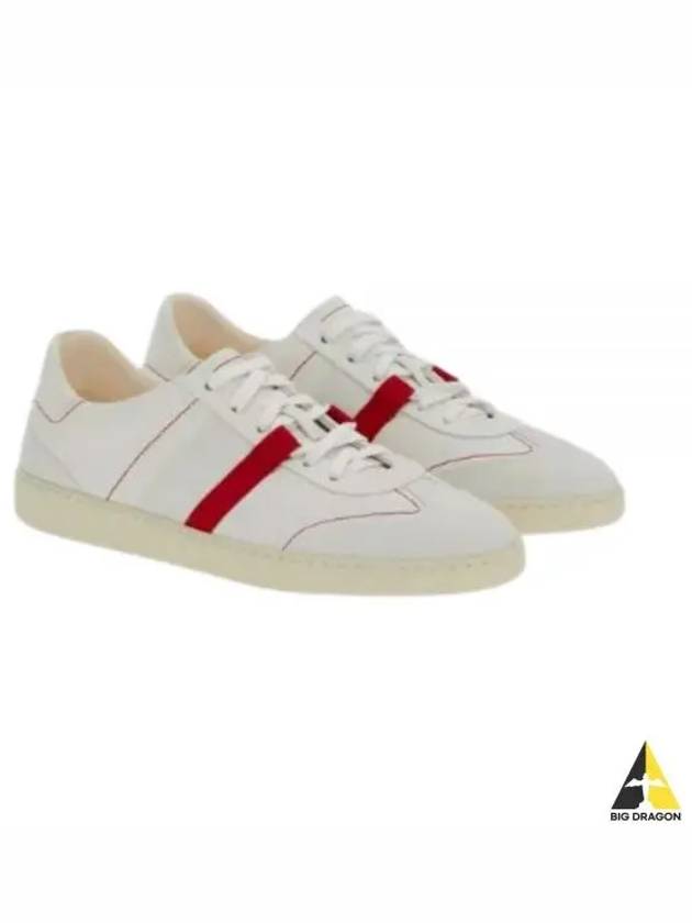 Garda Low-Top Sneakers White - SALVATORE FERRAGAMO - BALAAN 2