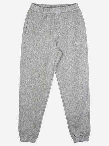 2429786011600 003 Four Logo Jogger Pants Gray - MAX MARA - BALAAN 1