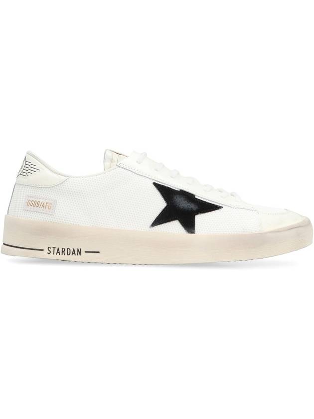 Star Patch Lace Up Low Top Sneakers White - GOLDEN GOOSE - BALAAN 3