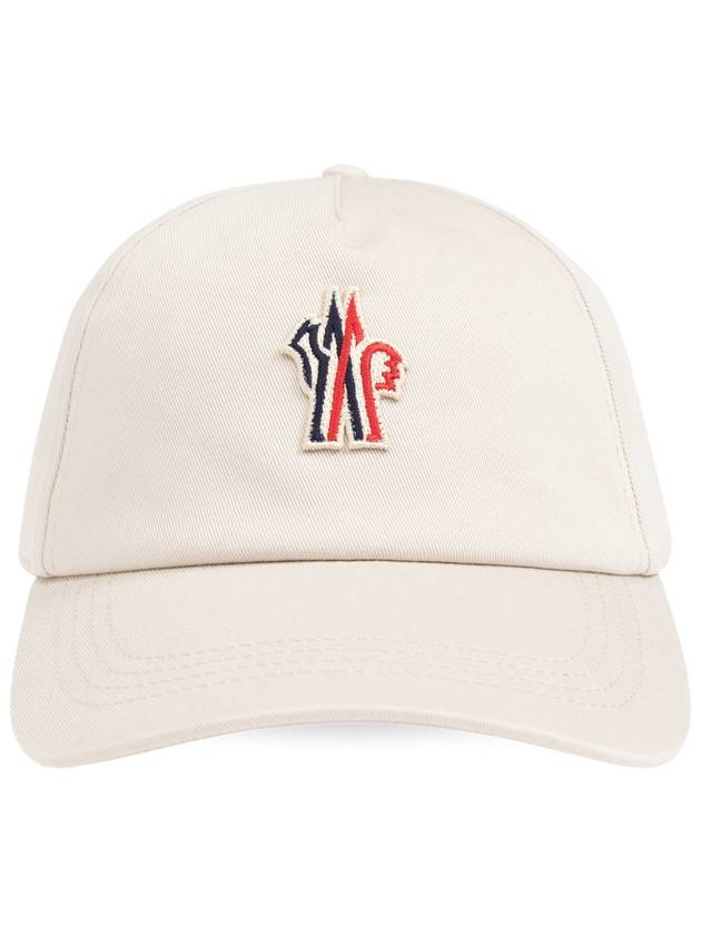 Gabardine ball cap light beige - MONCLER - BALAAN 2