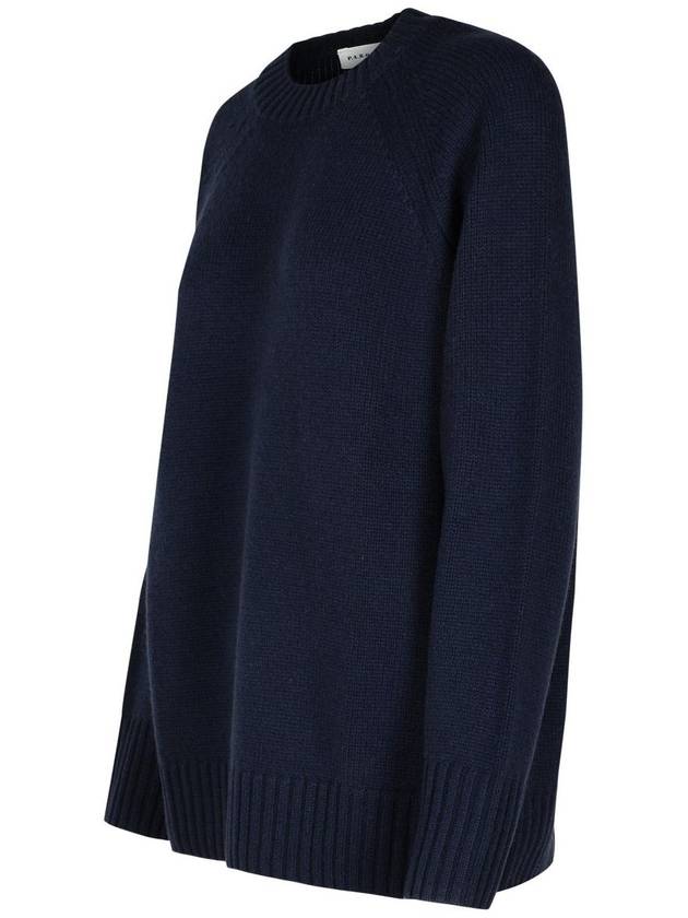 P.A.R.O.S.H. 'Wood' Blue Cashmere Sweater - P.A.R.O.S.H. - BALAAN 2