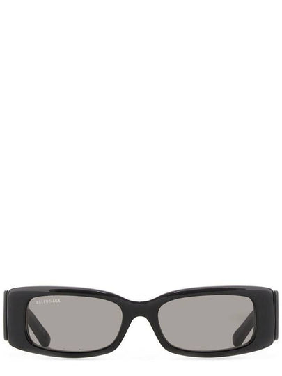 Eyewear Max Rectangle Sunglasses Black - BALENCIAGA - BALAAN 2