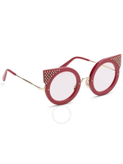 Philipp Plein Katy Light Raspberry Cat Eye Ladies Sunglasses 000-WES0048-PCO002N-IUZG - PHILIPP PLEIN - BALAAN 2