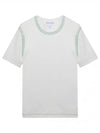 Overlock Stitch Jersey Short Sleeve T-Shirt White - BOTTEGA VENETA - BALAAN 2