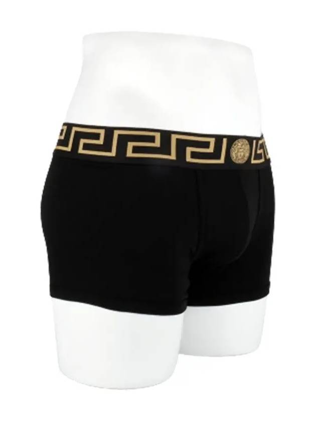 Men's Greca Border Draws 2 Pack Briefs Black - VERSACE - BALAAN 4