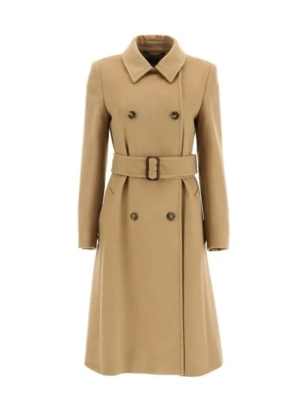 22FW AFIDE Belted Double Breasted Coat 50160623 006 - MAX MARA - BALAAN 1