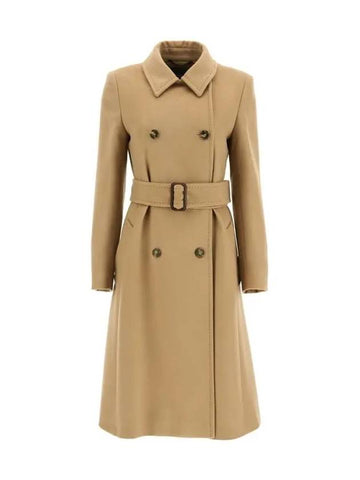 22FW AFIDE Belted Double Breasted Coat 50160623 006 - MAX MARA - BALAAN 1