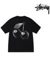 Cherrys Short Sleeve T-Shirt Black - STUSSY - BALAAN 2