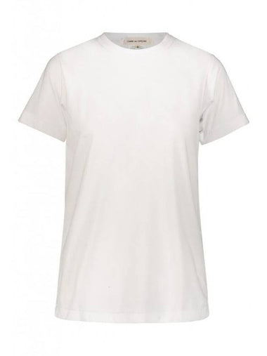 Comme Des Garçons White Jersey Backless T-Shirt Clothing - COMME DES GARCONS - BALAAN 1