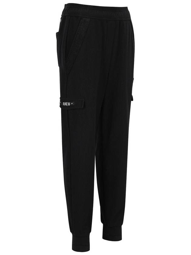 Official W FLEECE MIX SET UP JOGGER L PT BK - ANEWGOLF - BALAAN 4