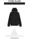 Garment Dyed Hoodie Black - STONE ISLAND - BALAAN 3