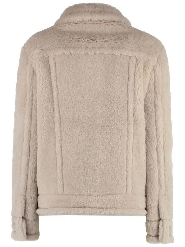 TEDINNO High Neck Teddy Jacket Beige 2310860139 002 - MAX MARA - BALAAN 3