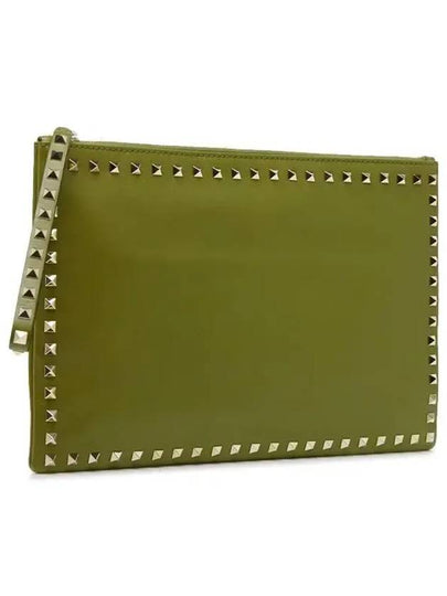 Rockstud Strap ClutchHWB00147 ABOL01 O10Olive - VALENTINO - BALAAN 2