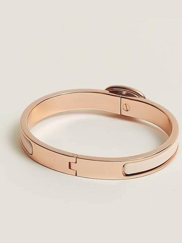 Mini Clic Chaine D'Ancre Bracelet Rose Gold - HERMES - BALAAN 3