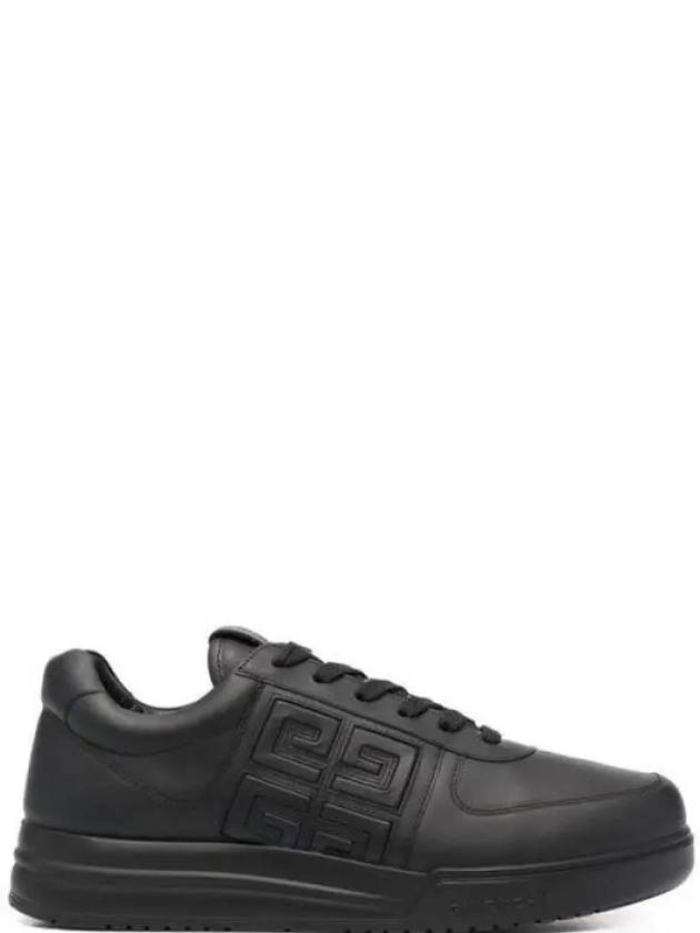 G4 Logo Calfskin Low Top Sneakers Black - GIVENCHY - BALAAN 2