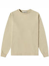 Logo Oversized Fit Sweatshirt Dusty Green - ACNE STUDIOS - BALAAN 2