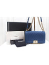 Caviar Gold Plated Medium Boy Bag Blue Ponce Tote Shoulder 27th A67086 - CHANEL - BALAAN 2