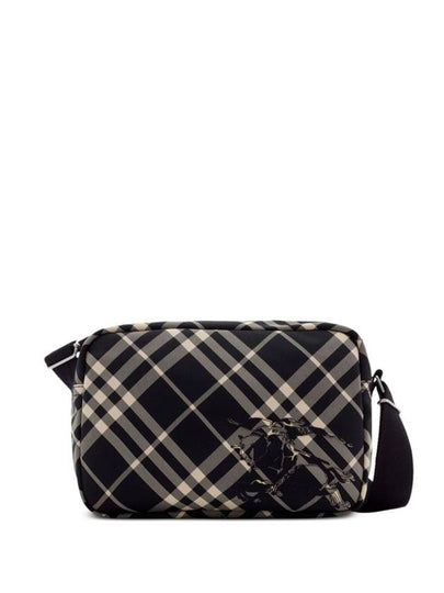 EDK Applique Check Cross Bag Black - BURBERRY - BALAAN 2