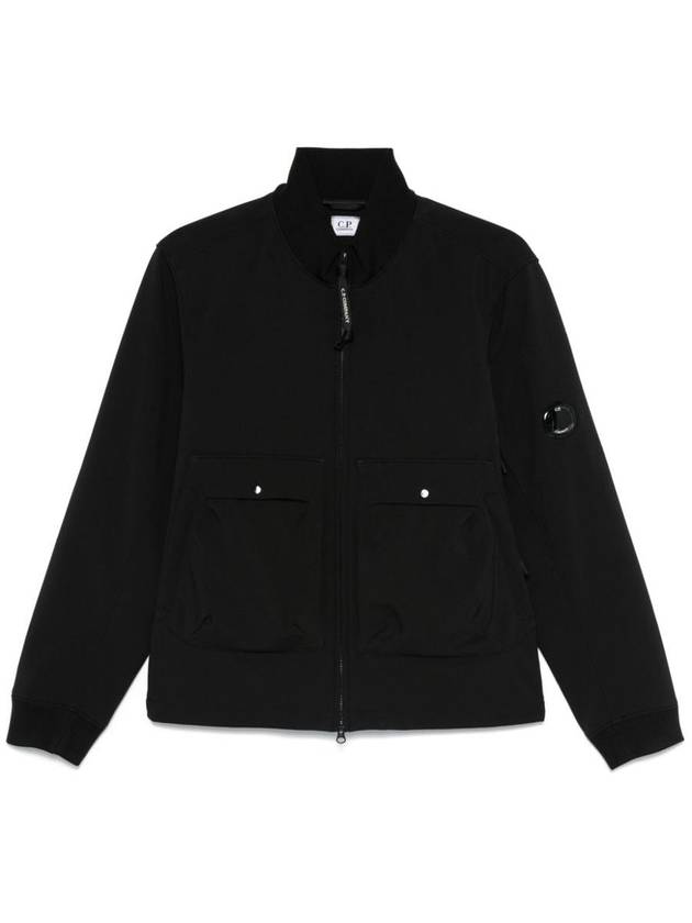 Shell R Bomber Jacket Black - CP COMPANY - BALAAN 2