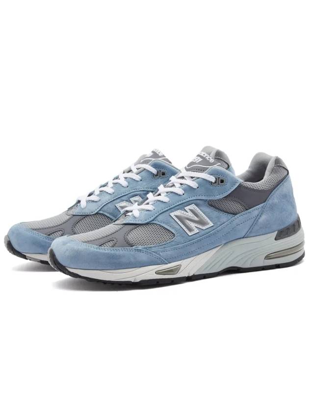 991 Made in UK Dusty Blue - NEW BALANCE - BALAAN 2