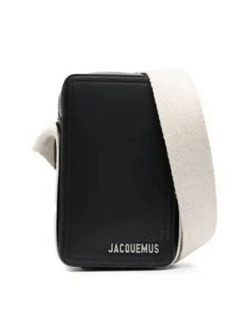 Jacquemus Le cuerda Vertical 235BA091 3061 990 vertical grosgrain crossbody bag 679413 - JACQUEMUS - BALAAN 1