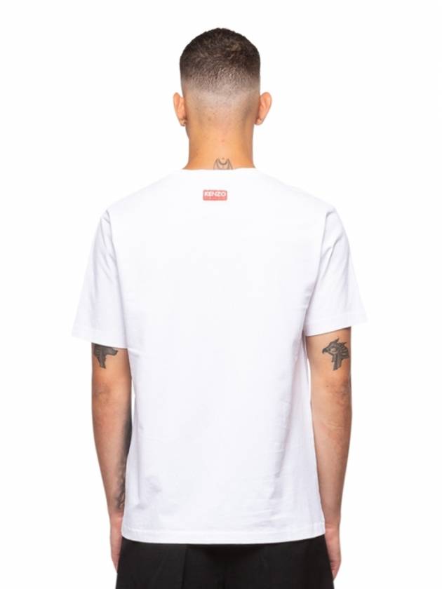 Boke Flower Short Sleeve T-Shirt White - KENZO - BALAAN 3