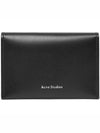 Logo Bifold Card Wallet Black - ACNE STUDIOS - BALAAN 2