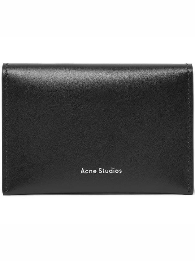 Logo Bifold Card Wallet Black - ACNE STUDIOS - BALAAN 2