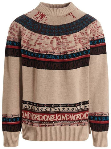 Sacai Sacai X Eric Haze Sweater - SACAI - BALAAN 1