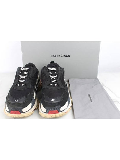 Triple S black red sneakers 42 270 - BALENCIAGA - BALAAN 2