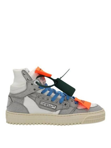 Off Court High Top Sneakers Grey - OFF WHITE - BALAAN 1