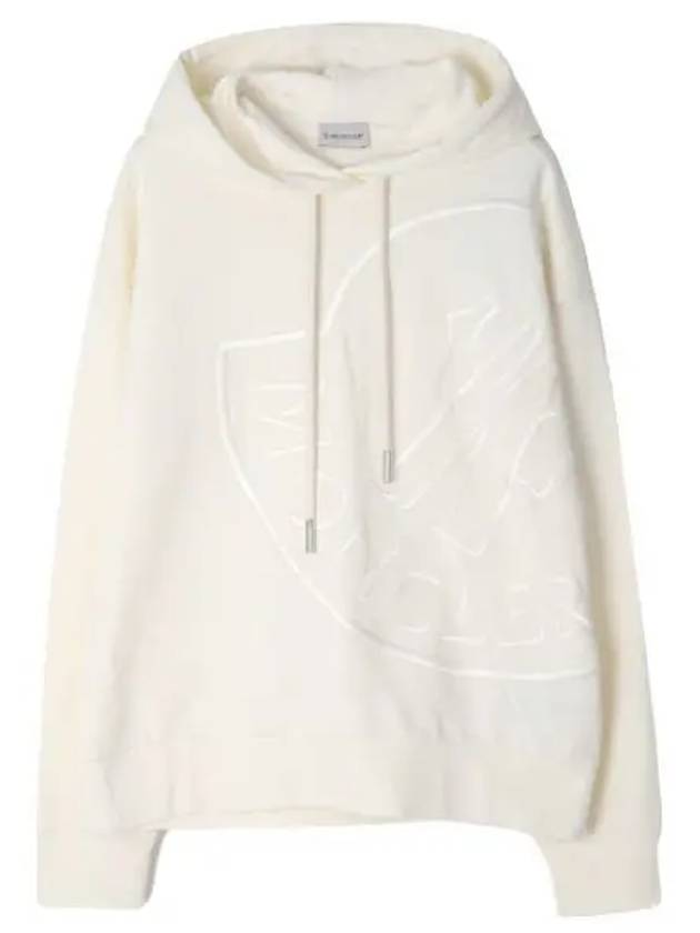 logo embroidered hoodie women - MONCLER - BALAAN 1