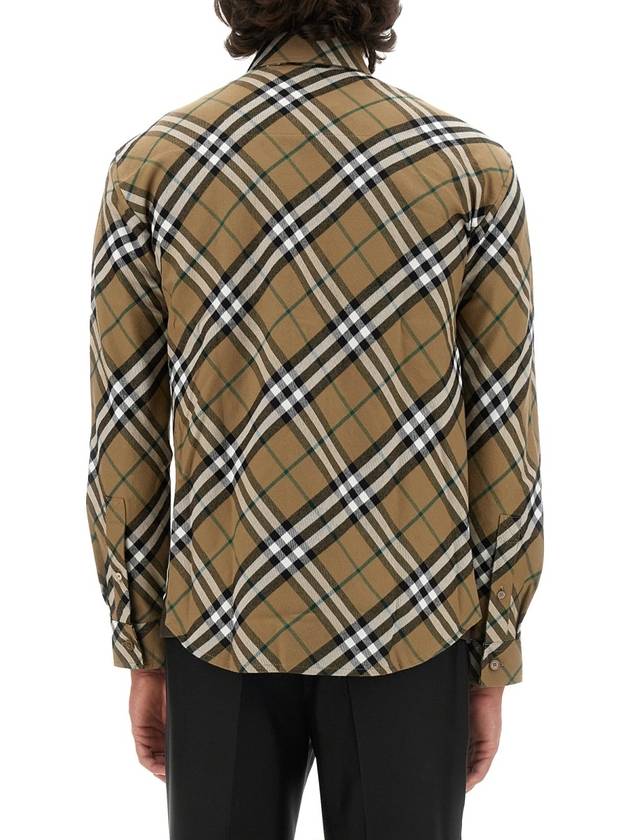 SHIRT WITH CHECK PATTERN - BURBERRY - BALAAN 3