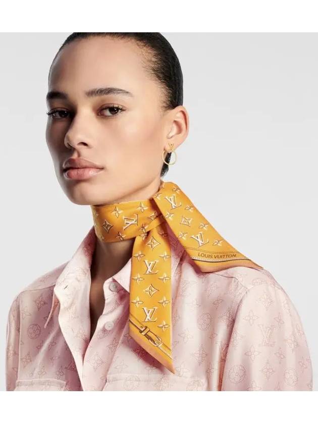 All That Strap Nano Scarf Yellow - LOUIS VUITTON - BALAAN 5