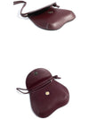 Pebble Mini Shoulder Bag 21X15X16 CR3530 BORDEAUX - LITTLE LIFFNER - BALAAN 3